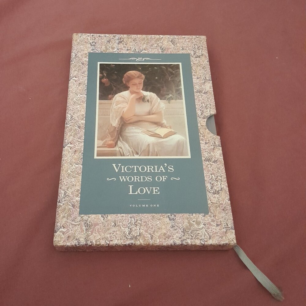 Victoria's Secret Book: Victoria's Words Of Love Vol. One Hardcover w/Slipcase